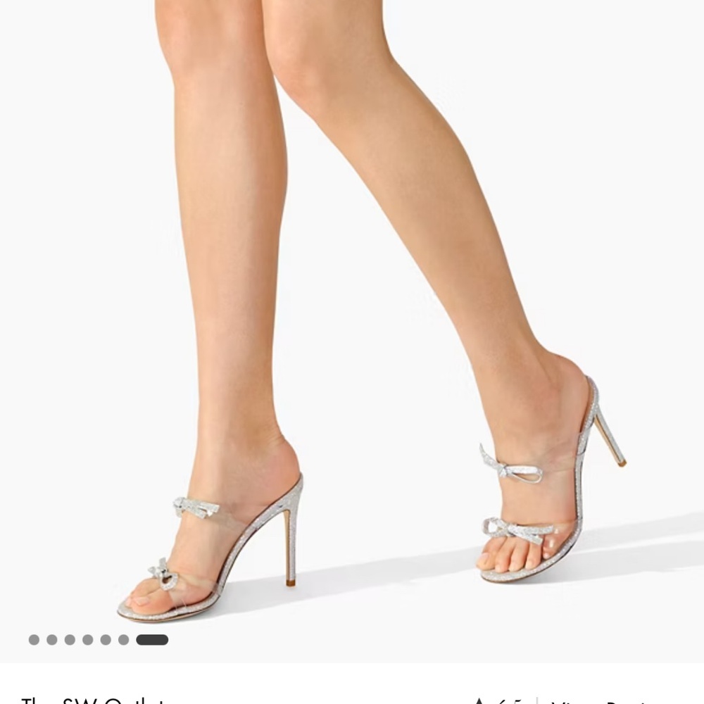 Stuart Weitzman Bow 100 Slides - image 5